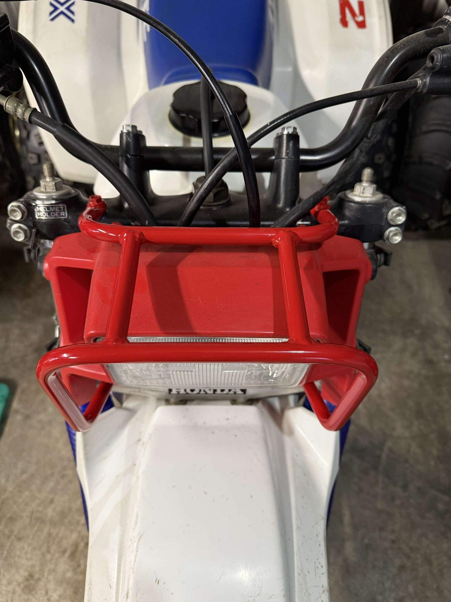 1986-87 ATC200x Headlight guard standard