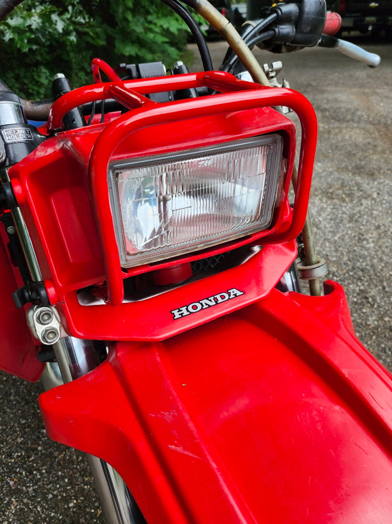 1985-1986 Honda ATC250r Headlight Guard