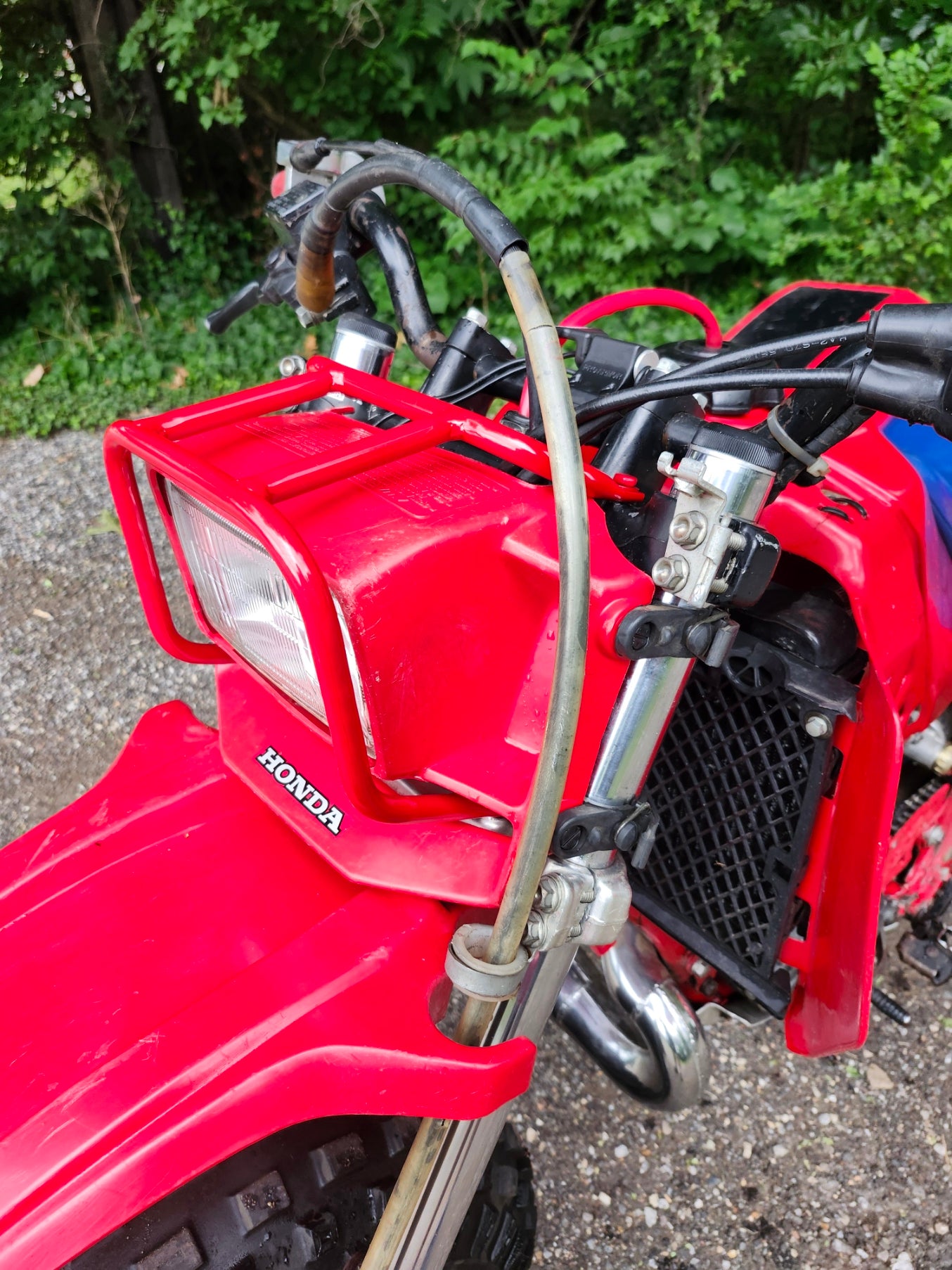 1985-1986 Honda ATC250r Headlight Guard