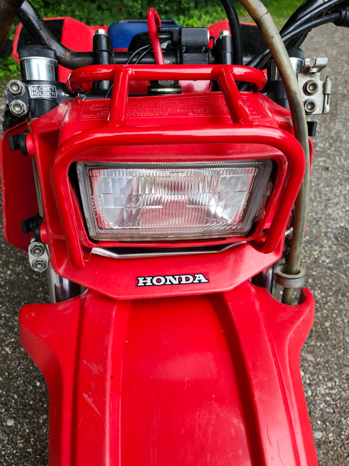 1985-1986 Honda ATC250r Headlight Guard