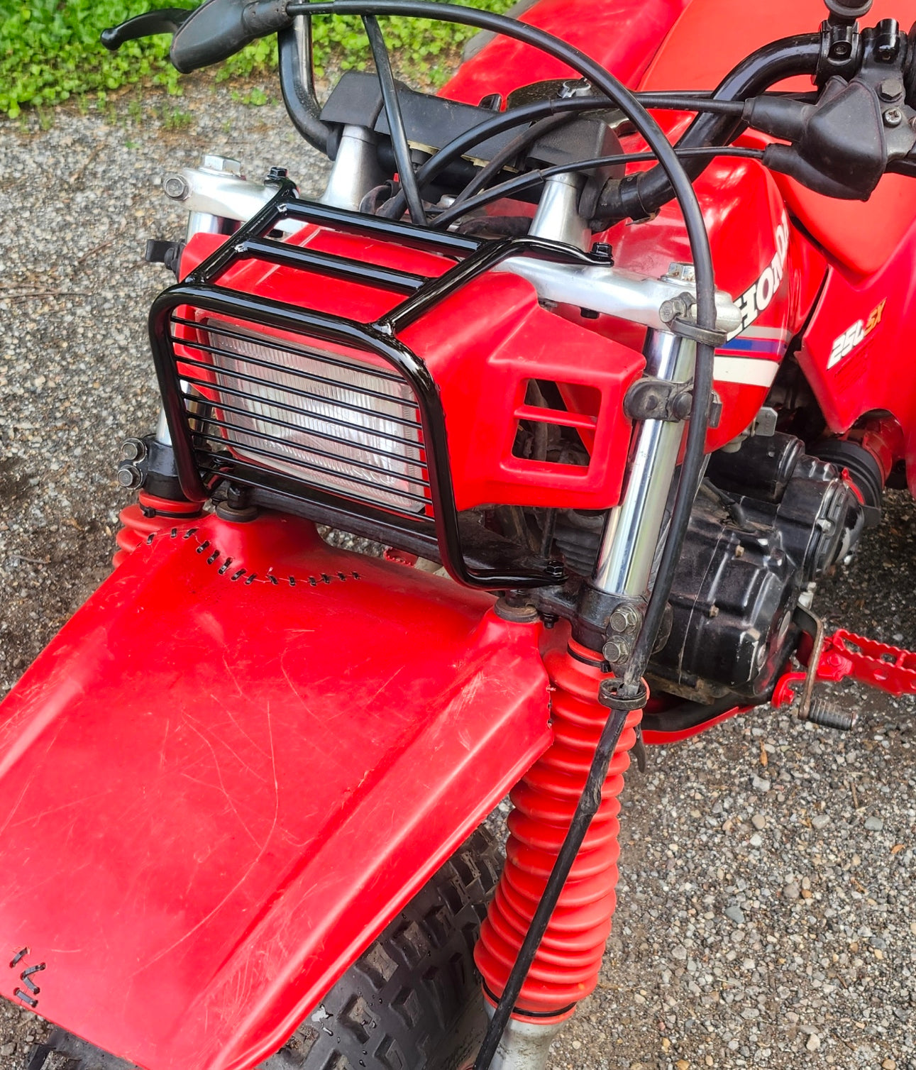 1985 Honda ATC250SX Deluxe Headlight Guard