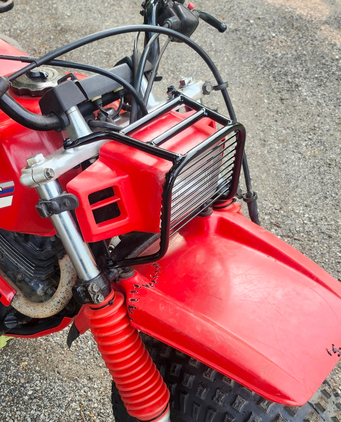 1985 Honda ATC250SX Deluxe Headlight Guard