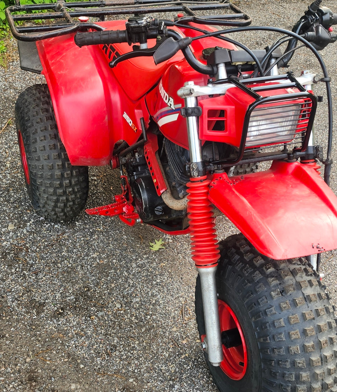 1985 Honda ATC250SX Deluxe Headlight Guard