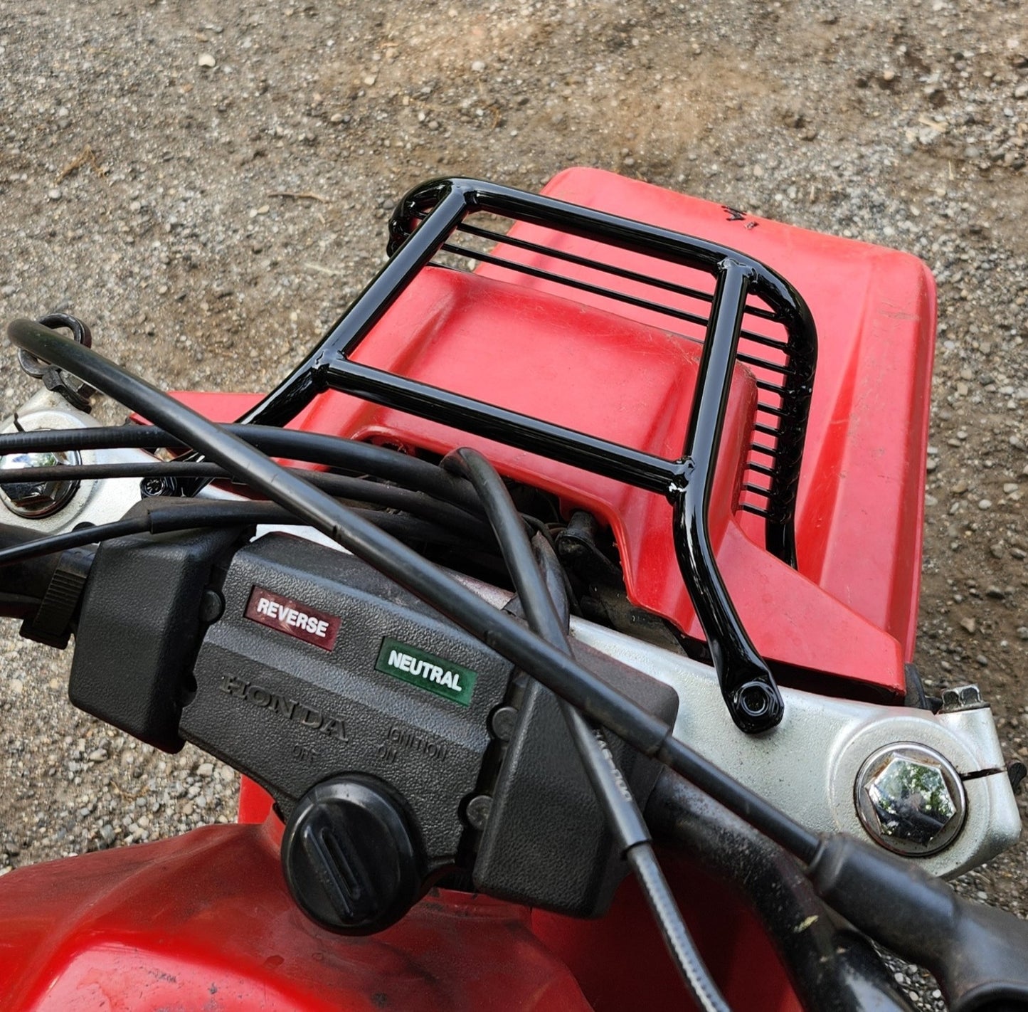 1985 Honda ATC 250sx Headlight Guard WITH Cross-Guards