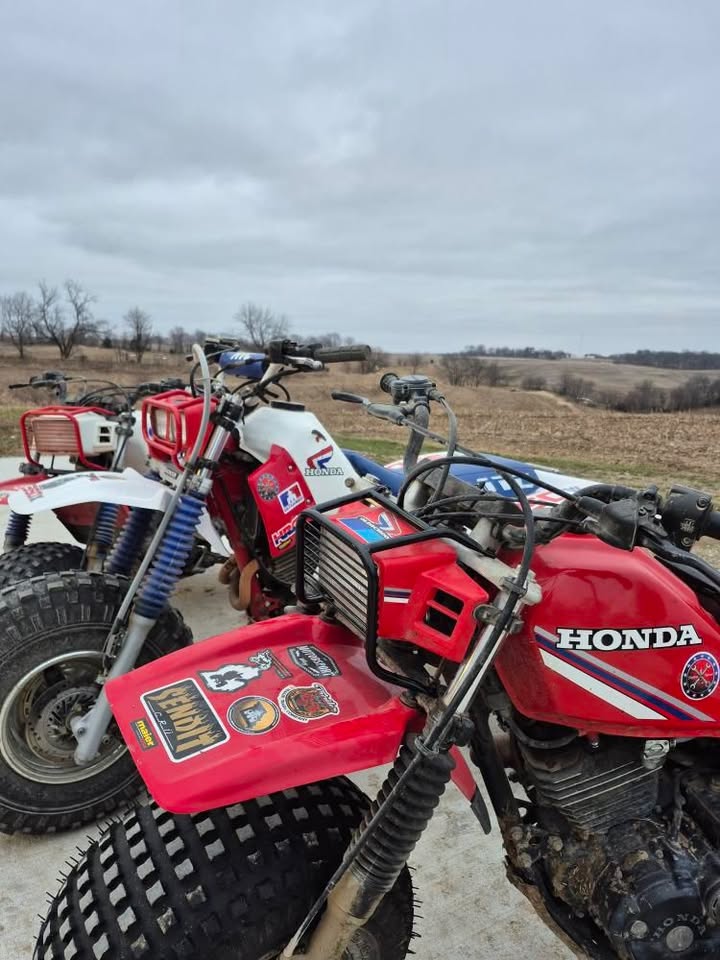 1985 Honda ATC 250sx Headlight Guard WITH Cross-Guards