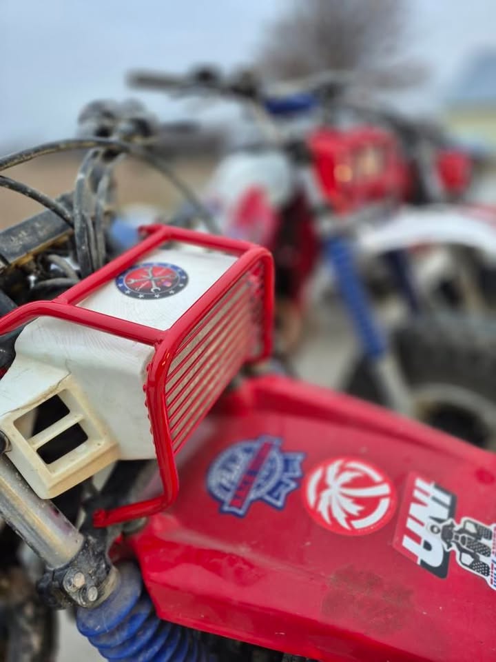 1986-1987 Honda ATC250sx Headlight Guard with Cross Guards