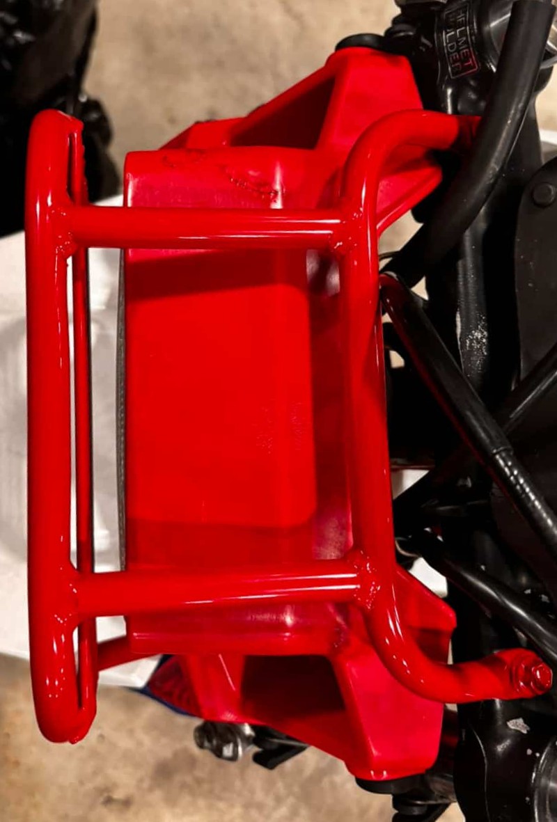 1986-87 ATC200x Headlight Guard with cross guards