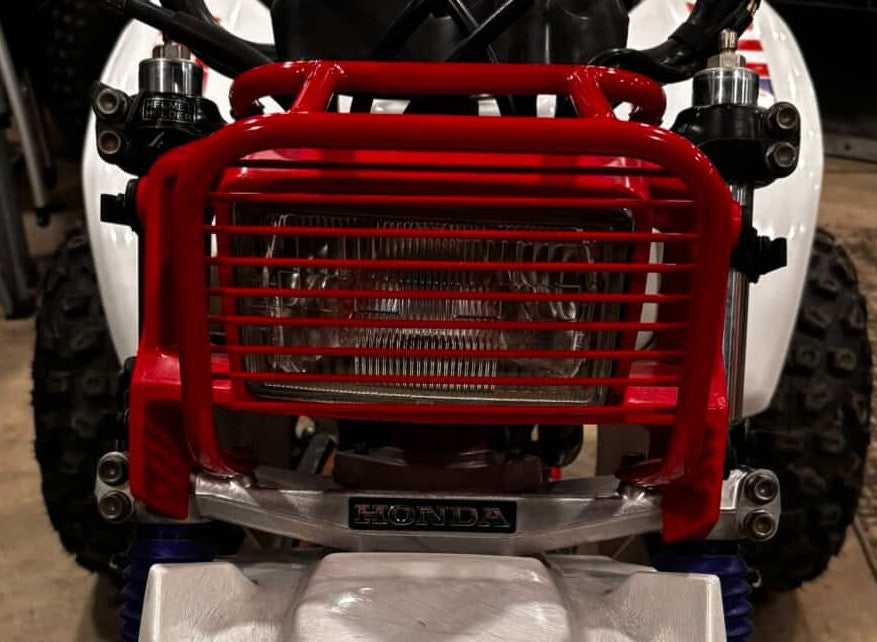 1986-87 ATC200x Headlight Guard with cross guards