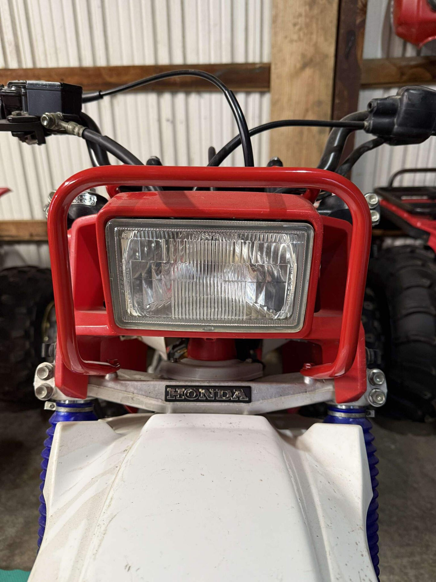 1986-87 ATC200x Headlight guard standard