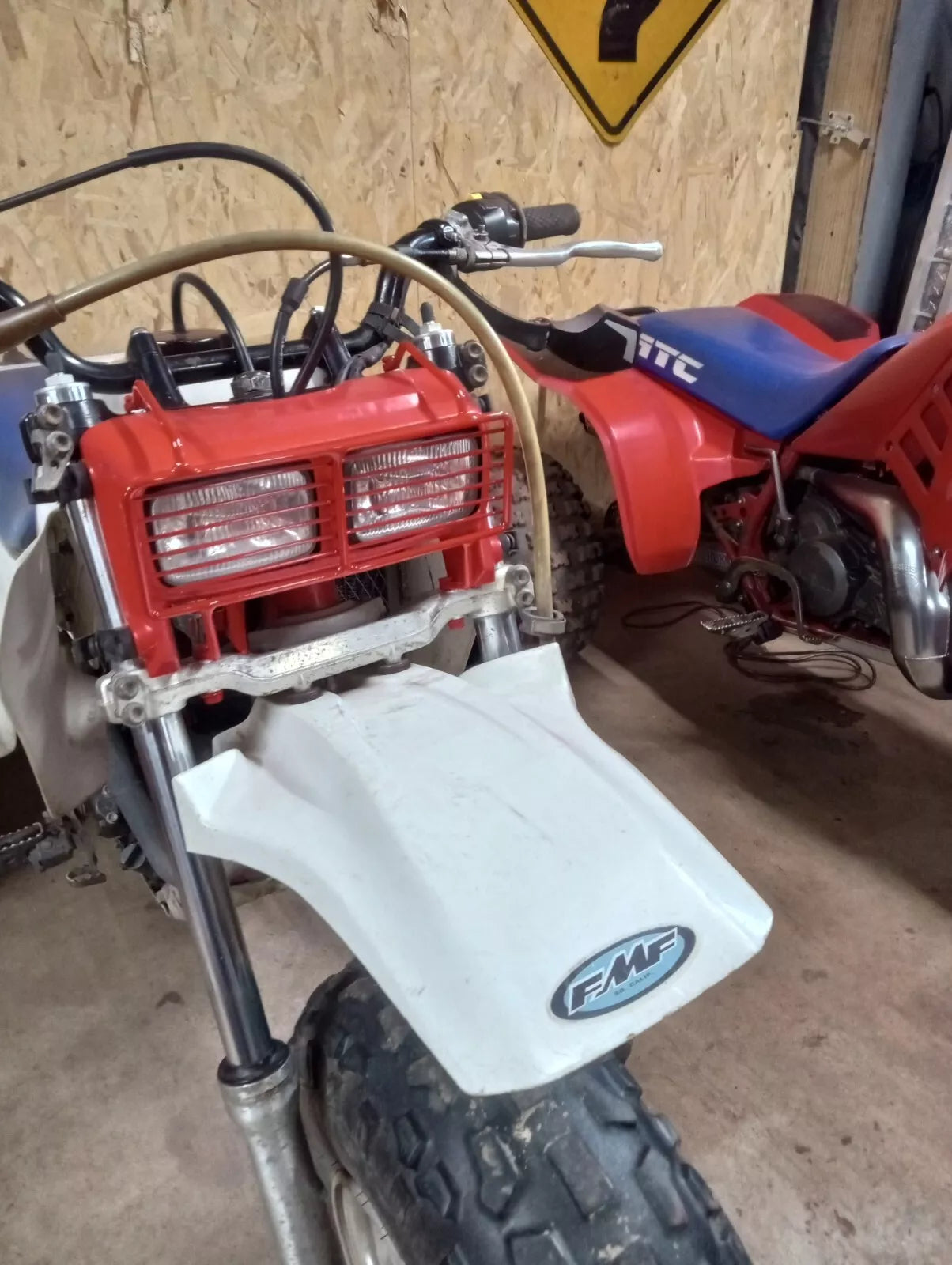 Custom Honda ATC350x Headlight Guard