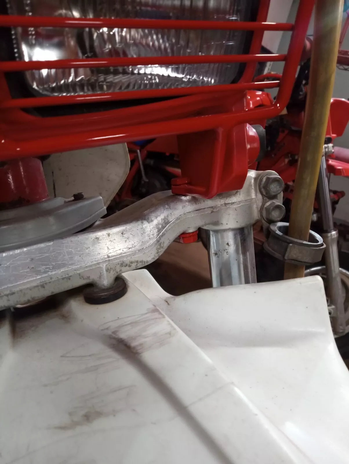 Custom Honda ATC350x Headlight Guard