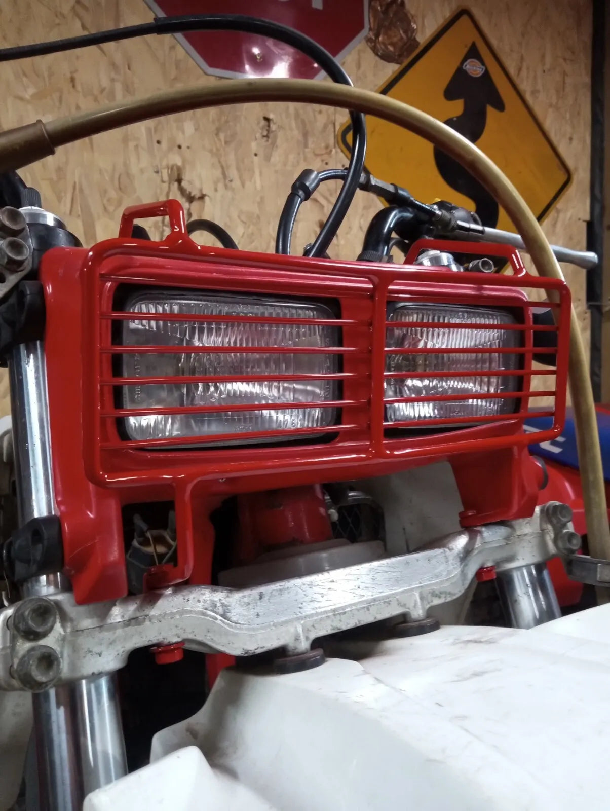 Custom Honda ATC350x Headlight Guard