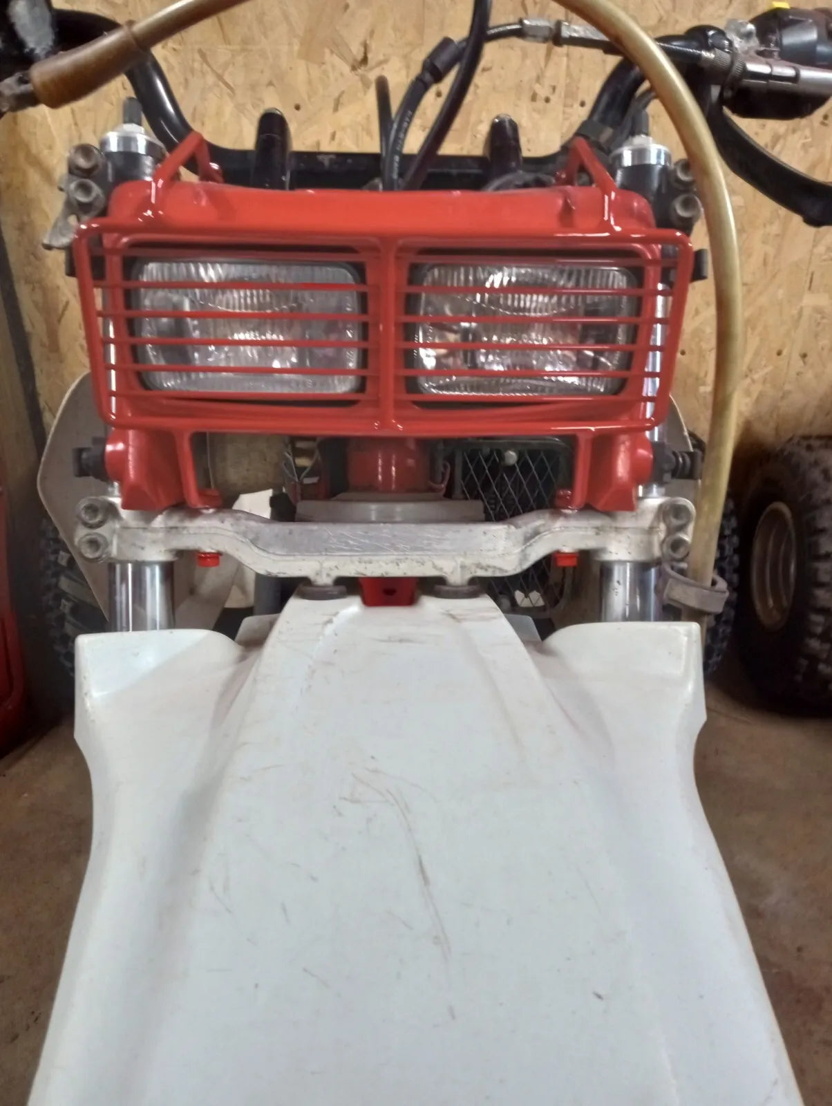 Custom Honda ATC350x Headlight Guard